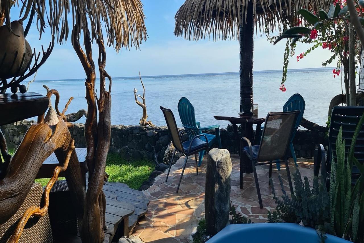 La Maison D'Artiste Du Bord De Mer Pa'ea Esterno foto